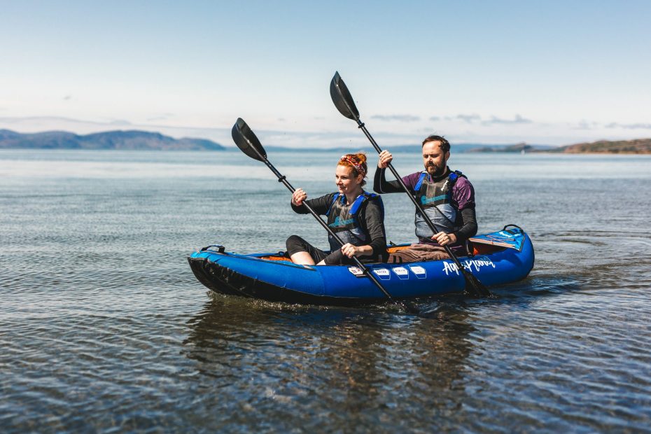 clean inflatable kayak canoe