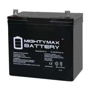 Mighty Max Battery (55Ah) For Electric Trolling Motor