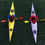 The Difference Between Straight Shaft and bent Shaft Kayak Paddles