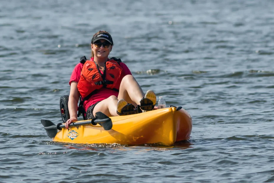 pedal kayaking